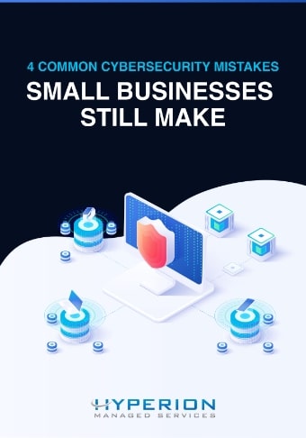 LD HyperionManagedServices 4 Common cybersecurity mistakes cover